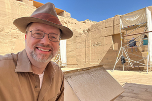 Ĳʿ University Archaeologist Returns to Egypt - To continue work on Great Hypostyle Hall project